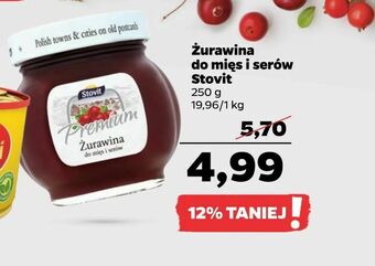 Netto Żurawina do mięs i serów Stovit oferta