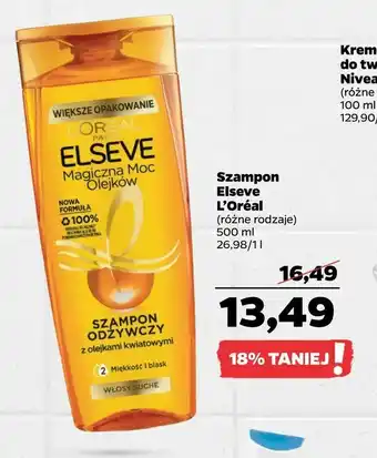 Netto Szampon Elseve L'Oréal oferta