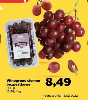 Netto Winogrono ciemne bezpestkowe oferta