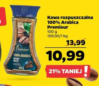 Netto Kawa rozpuszczalna 100% Arabica Premieur oferta