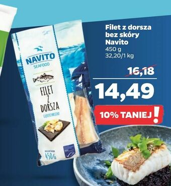 Netto Filet z dorsza bez skóry Navito oferta