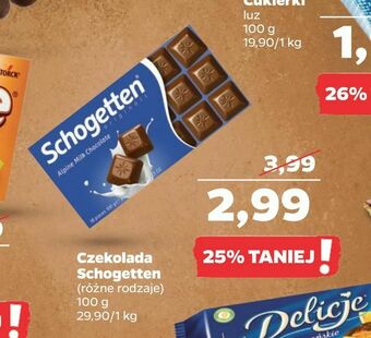 Netto Czekolada Schogetten oferta