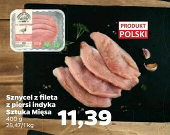 Netto Sznycel z fileta z piersi indyka Sztuka Mięsa oferta