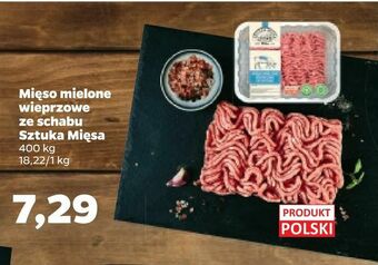 Netto Mięso mielone wieprzowe ze schabu Sztuka Mięsa oferta
