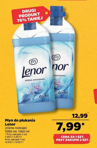 Netto Płyn do płukania Lenor oferta