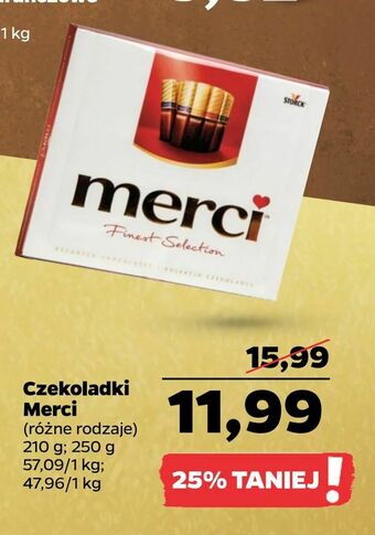 Netto Czekoladki Merci oferta