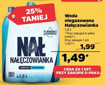 Netto Woda niegazowana Nałęczowianka oferta