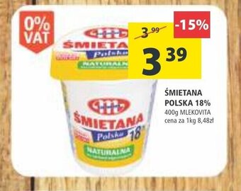 Arhelan Śmietana Polska 18% 400g oferta