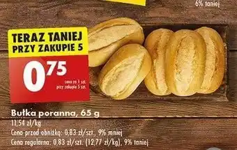 Lidl Bułka pszenna 1 SZT 65 G oferta