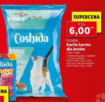 Lidl Karma dla kota sterile 1 SZT 2 KG oferta