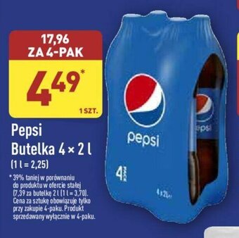 ALDI Pepsi 4x2l oferta