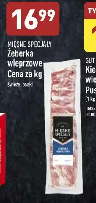 ALDI Żeberka wieprzowa 1kg oferta