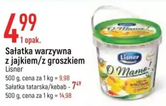 E.Leclerc Sałatka warzywna z jajkiem/z groszkiem 500g oferta