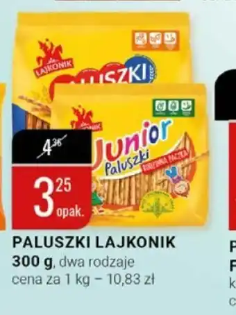 bi1 Paluszki Lajkonik 300g oferta