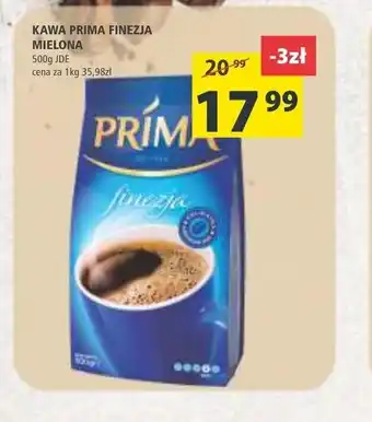 Arhelan Kawa Prima Finezja mielona 500g oferta