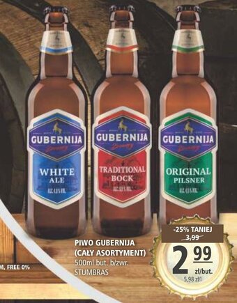 Arhelan Piwo Gubernija 500ml oferta