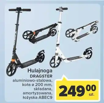 Carrefour Hulajnoga dragster czarna 1 SZT oferta