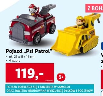 Lidl Pojazd Psi Patrol oferta