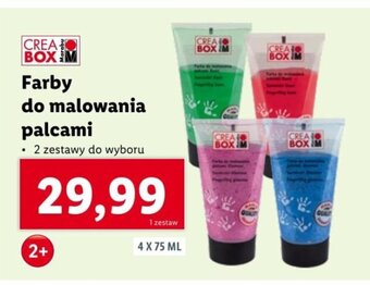 Lidl Farby do malowania palcami oferta