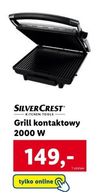Lidl Grill kontaktowy 2000W oferta