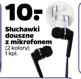 Netto Słuchawki douszne z mikrofonem oferta