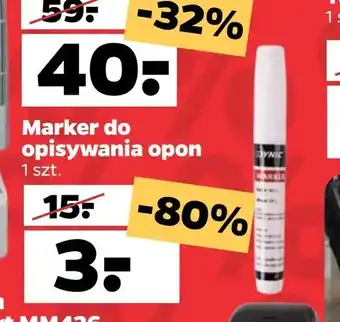 Netto Marker do opisywania opon oferta