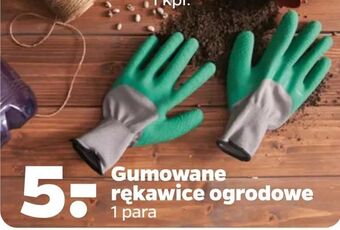 Netto Gumowane rękawice ogrodowe oferta
