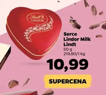 Netto Serce Lindor Milk Lindt oferta