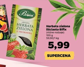 Netto Herbata zielona liściasta Bifix oferta