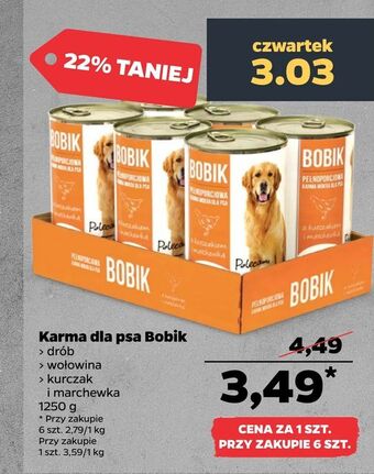 Netto Karma dla psa Bobik oferta