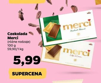 Netto Czekolada Merci oferta