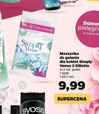 Netto Maszynka do golenia dla kobiet Simply Venus 2 Gillette oferta