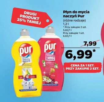 Netto Płyn do mycia naczyń Pur oferta