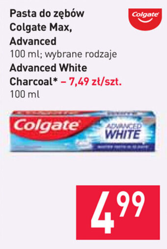 Stokrotka Pasta do zębów Colgate Max Advanced 100ml oferta