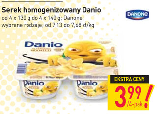 Stokrotka Serek homogenizowany Danio 4x130-140g oferta