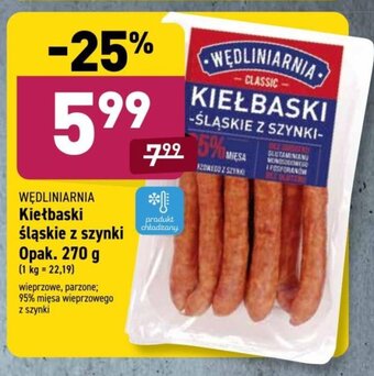 ALDI Kiełbaski śląskie z szynki 270g oferta