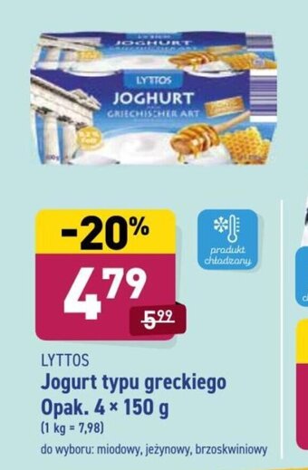 ALDI Jogurt typu greckiego 4x150g oferta