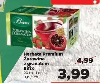 Netto Herbata Premium Żurawina z granatem Bifix oferta