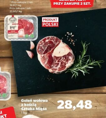 Netto Goleń wołowa z kością Sztuka Mięsa oferta
