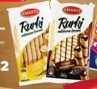 Netto Rurki nadziewane kremem Ariante oferta