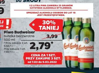 Netto Piwo Budweiser oferta
