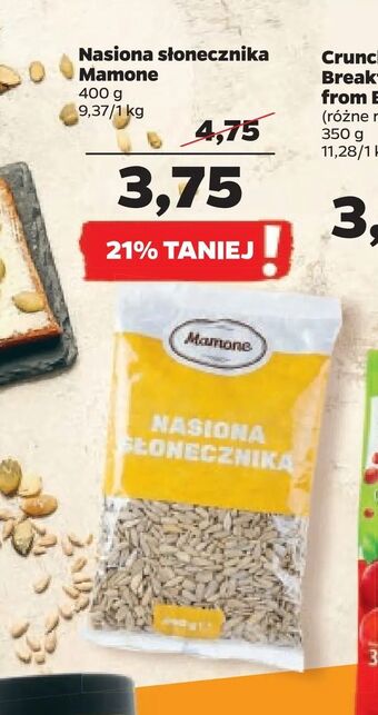 Netto Nasiona słonecznika Mamone oferta