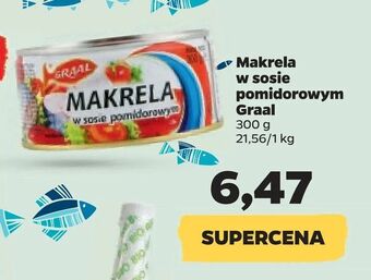 Netto Makrela w sosie pomidorowym Graal oferta