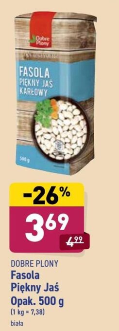 ALDI Fasola Piękny Jaś 500g oferta