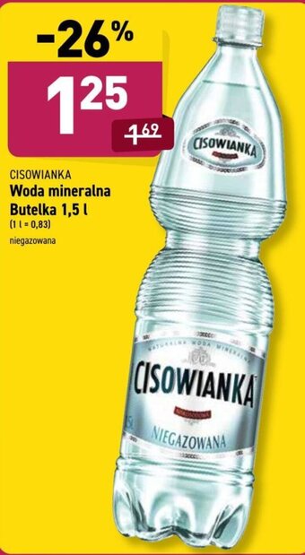ALDI Woda mineralna 1,5l oferta