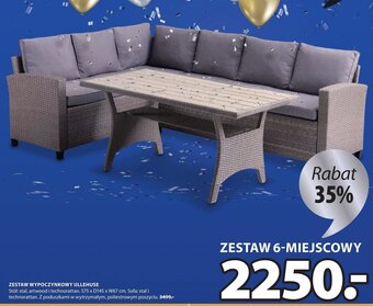 JYSK Zestaw wypoczynkowy Ullehuse oferta