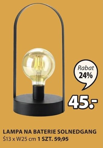 JYSK Lampa na baterie Solnedgang oferta
