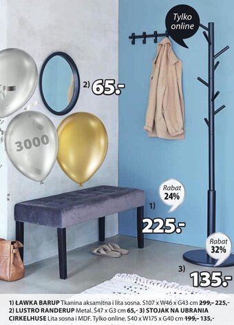 JYSK Lustro Randerup oferta