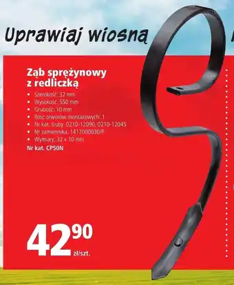 Grene Ząb sprężynowy z redliczką oferta