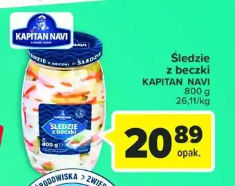 Carrefour Market Śledzie z beczki 1 SZT 800 G oferta